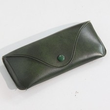 1970's Vintage Green Faux
