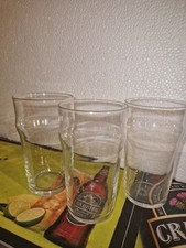Stamped Pint Glasses Used In Great Condition