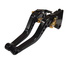 Short Black Gold Clutch & Brake Levers - Triumph Tiger 1050 / Sport 2007-2016