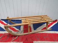ANTIQUE VINTAGE WOODEN SLEDGE