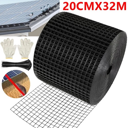 32m solar panel bird - 32m, mesh