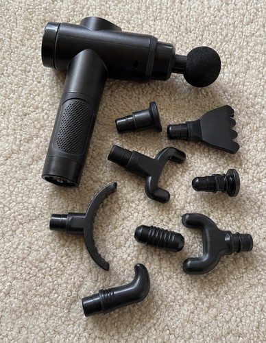 New massage gun with lcd - new,