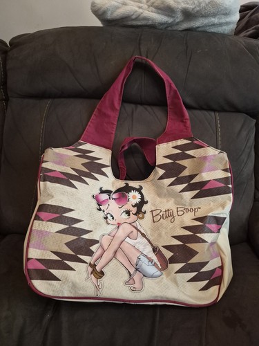 Large betty boop tote bag - boop,