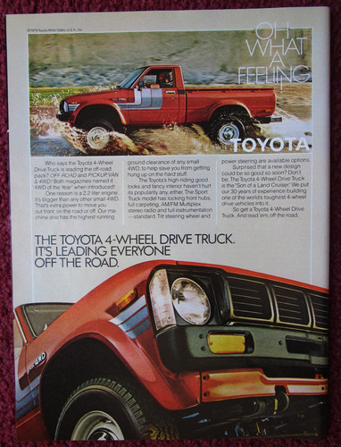 1980 toyota wheel drive - 4-wheel,