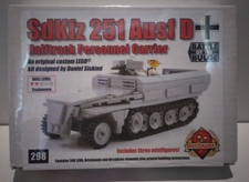 Brickmania SdKfz 251 Ausf D Halftrack Personnel Carrier BKM298 - Sealed - Rare  