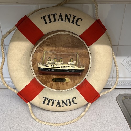Large titanic lifebuoy buoy - large,