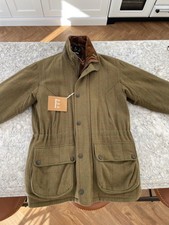 Genuine Babour Berwick Tweed Shooting Hunting Coat ~ Size M ~ Cost £305 new!!!