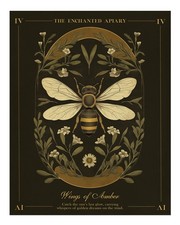 Bee Botanical Wall Art Poster