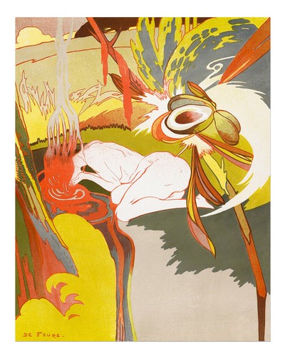 Art nouveau wall - nouveau,