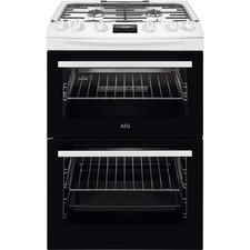 AEG 600mm Double Gas Cooker