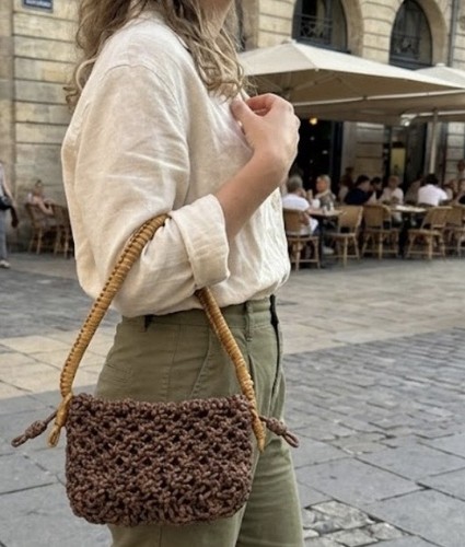 Zara woven brown - zara,