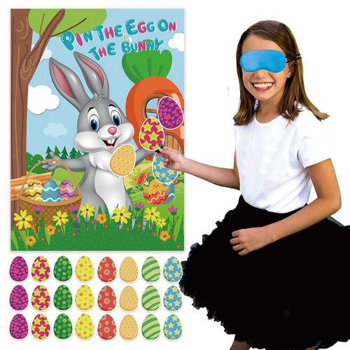 Pin the egg - egg, easter