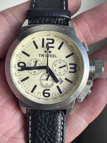 Steel men chronograph - tw, men's
