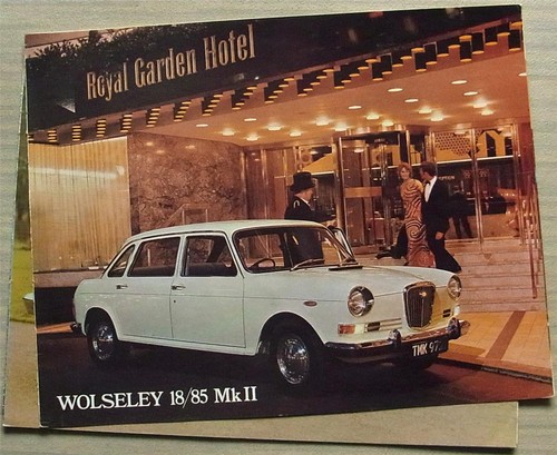 Wolseley ii car - 18/85,