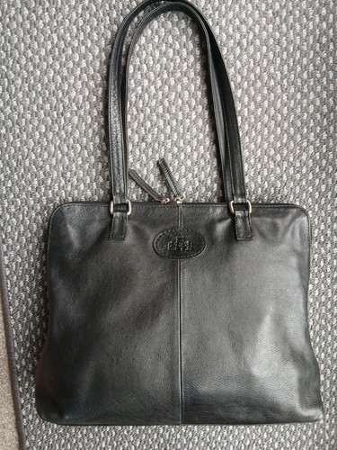 Rowallan black leather twin
