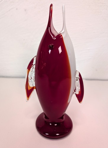 Vintage murano red - murano, fish