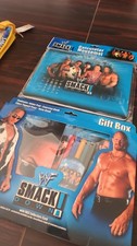 WWF/WWE Smackdown Stationary Set And Calculator Mouse mat Vintage 2001