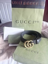 Gucci GG Marmont Black Leather