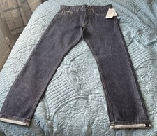 Men's Selvedge Jeans Size