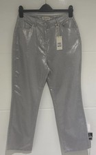 Next Straight Leg Silver Sheen
