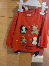 Christmas Baby Girl Two Piece