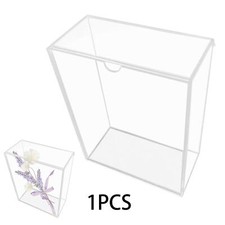 Acrylic Shadow Box DIY Memory Box Large Dried Flowers Display Box Memorial