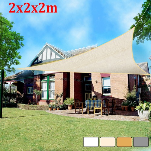 2x2x2m outdoor sun shade sail - outdoor,