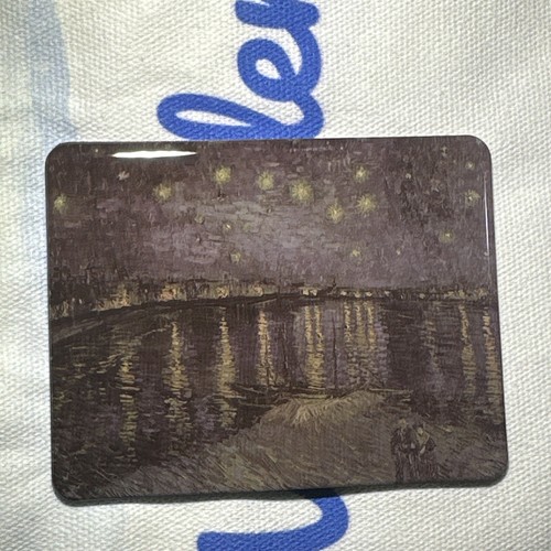 Van gogh starry rhone magnet - gogh,