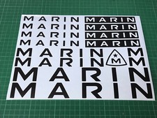MARIN Cycling Decals Printed