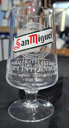 San miguel stemmed pint beer - stemmed,