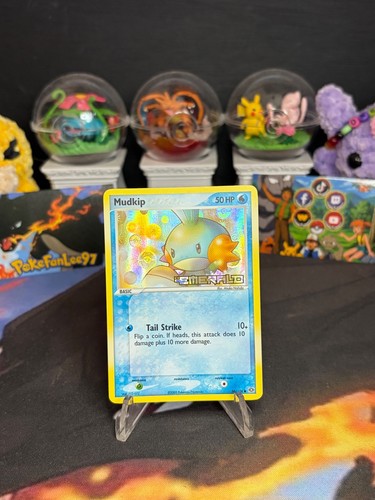 Mudkip emerald stamped - stamped,
