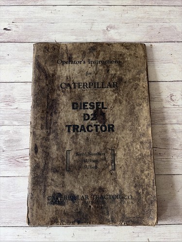Caterpillar diesel tractor - diesel,