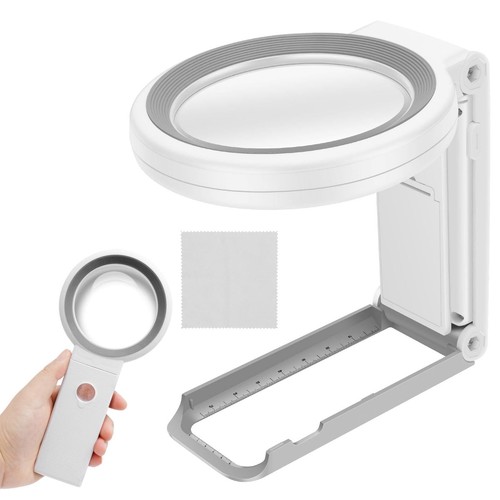 Magnifying glass with - magnifying,
