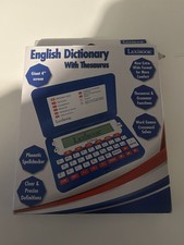 LEXIBOOK ENGLISH ELECTRONIC DICTIONARY WITH THESAURUS  
