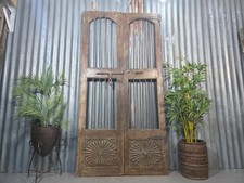 Pair Vintage Rustic Indian