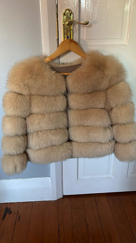 Women beige fur short - women’s,