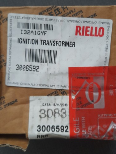Riello burner ignition - riello,