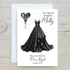 Personalised Prom Card School