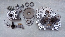 HARLEY DAVIDSON TWIN CAM LATER OIL PUMP, CAMCHEST, CAMS,TENSIONERS 100 MILES USE