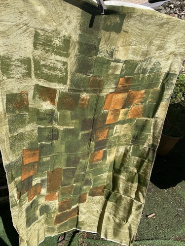 Retro fabric sample mid - sample,