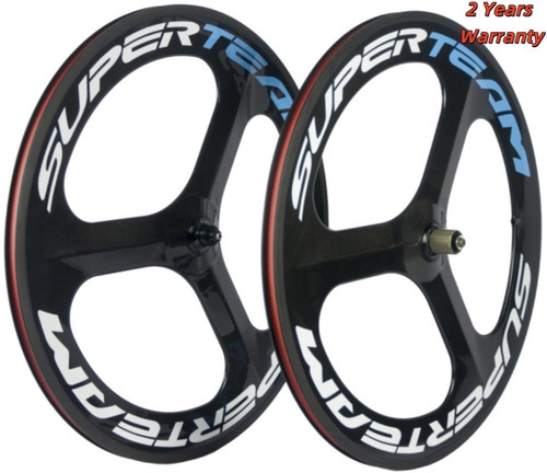 70mm tri spoke carbon wheelset - spoke,
