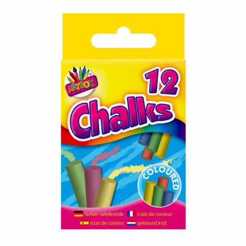 Chalk sticks boxed - chalk,