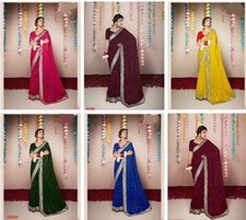 Indian designer georgette silk