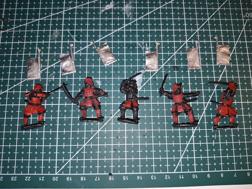 Samurai miniatures 28mm - samurai,