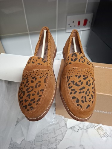 Damart leopard print faux
