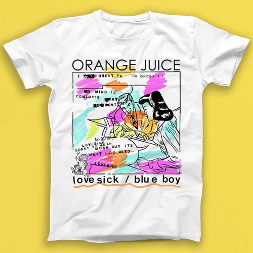 Orange juice blue boy - orange,