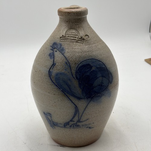 Vintage rowe pottery 1983 salt - pottery,