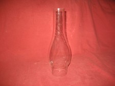 Oil lamp glass chimney bulge