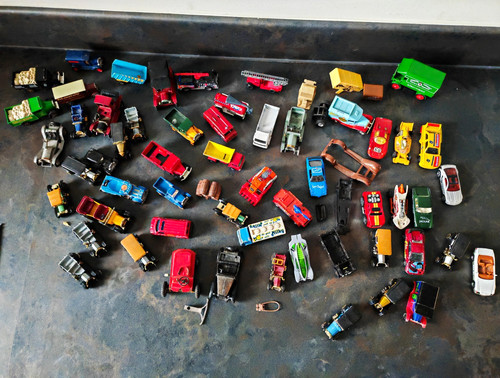 Vintage diecast toy - vintage, cars