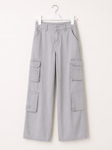 Vintage y2k green grey cargo - y2k,
